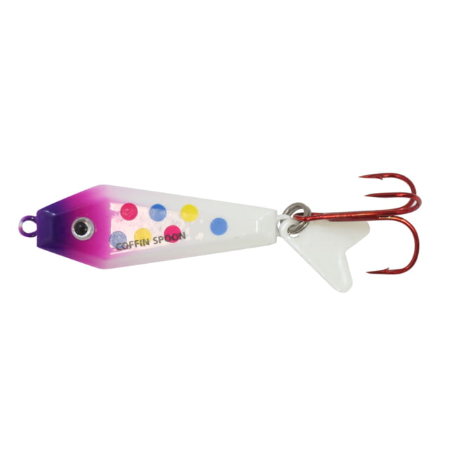 Northland Fishing Tackle Buck-Shot Coffin Spoon Purple Wonder 3/8 oz