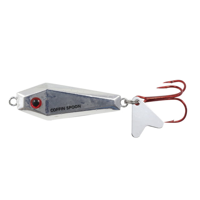 Northland Fishing Tackle Buck-Shot Coffin Spoon Silver Shiner 3/16 oz