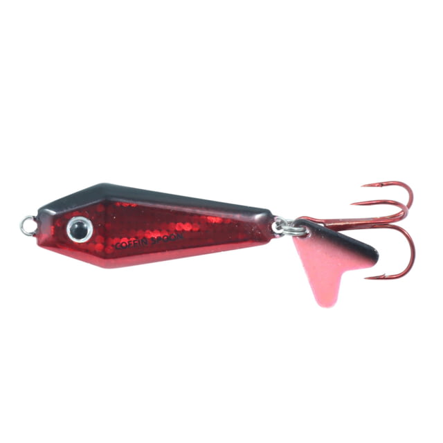 Northland Fishing Tackle Buck-Shot Coffin Spoon Super-Glo Redfish 1/8 oz