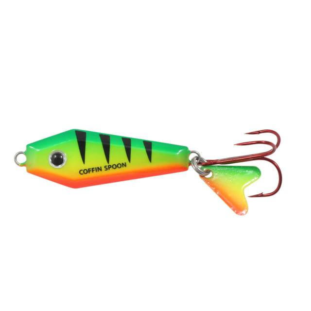 Northland Fishing Tackle Buck-Shot Coffin Spoon UV Firetiger 3/16 oz