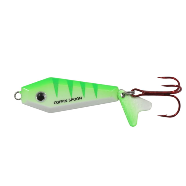 Northland Fishing Tackle Buck-Shot Coffin Spoon UV Glo Perch 3/16 oz