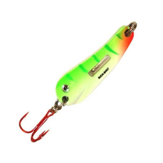 Northland Fishing Tackle Northland Fishing Tackle Buck-Shot Flutter Spoon UV Glo Perch 1/16 oz
