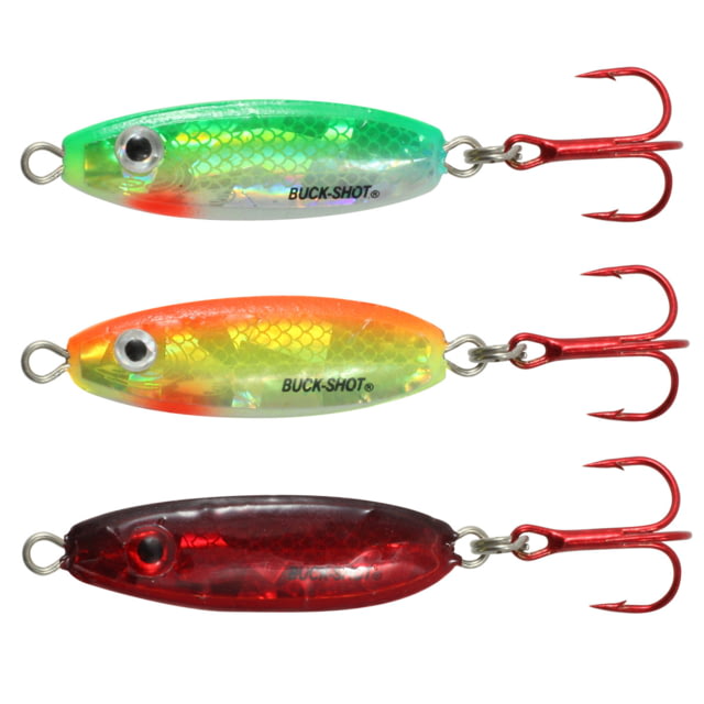 Northland Fishing Tackle Northland Fishing Tackle Buck-Shot Rattle Spoon Assorted 1/16 oz