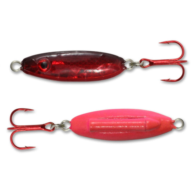 Northland Fishing Tackle Northland Fishing Tackle Buck-Shot Rattle Spoon S-Glo Redfish 1/4 oz