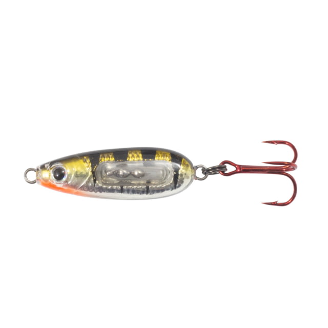 Northland Fishing Tackle Glass Buck-Shot Spoon Green Perch 1/8 oz