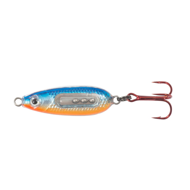 Northland Fishing Tackle Glass Buck-Shot Spoon Hot Blue Chub 3/32 oz