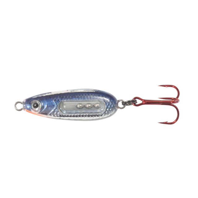 Northland Fishing Tackle Glass Buck-Shot Spoon Silver Shiner 3/32 oz