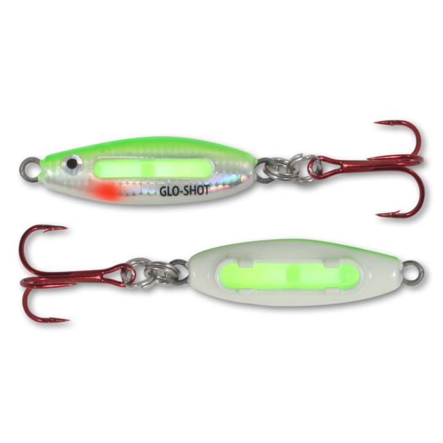 Northland Fishing Tackle Glo-Shot Fire-Belly Spoon Super Glo Perch 1/4 oz