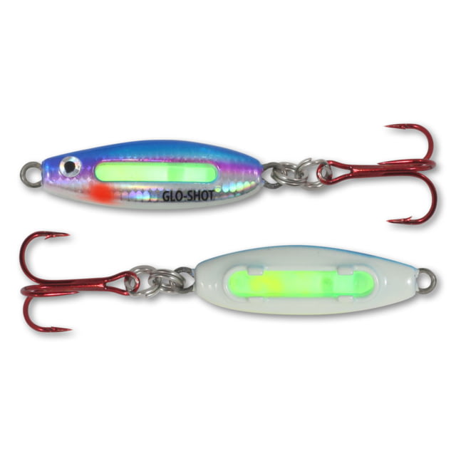 Northland Fishing Tackle Glo-Shot Fire-Belly Spoon Super Glo Rainbow 1/4 oz