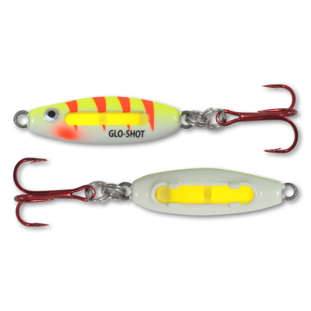 Northland Fishing Tackle Glo-Shot Fire-Belly Spoon UV Electric Perch 3/8 oz
