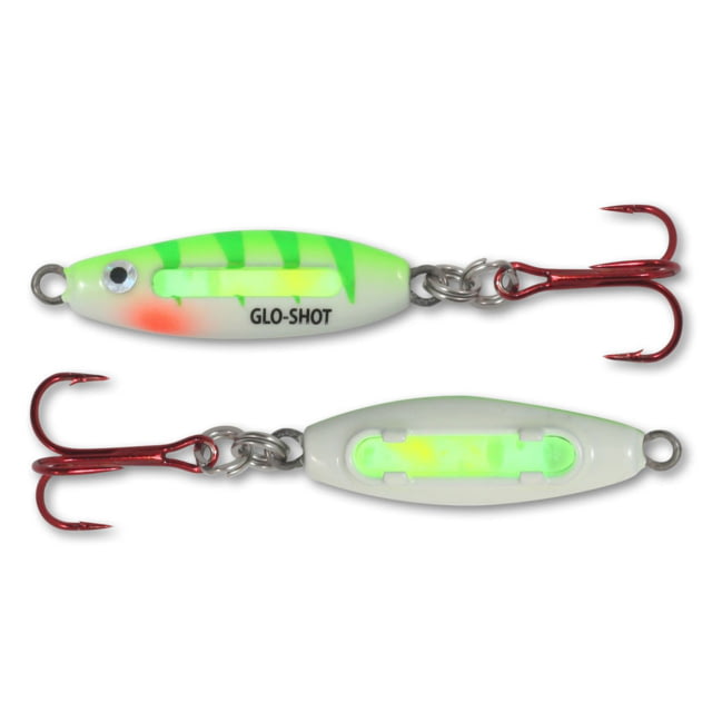 Northland Fishing Tackle Glo-Shot Fire-Belly Spoon UV Glo Perch 1/8 oz