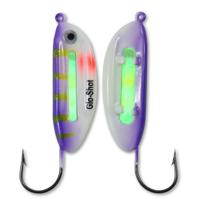 Northland Fishing Tackle Glo-Shot Jig UV Purple Tiger 1/8 oz