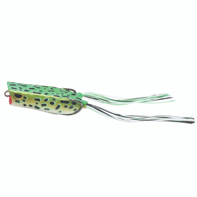 Northland Fishing Tackle Northland Fishing Tackle Reed-Runner Poppin Frog Lure Green Leopard Frog 2.75in