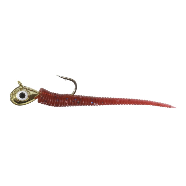 Northland Fishing Tackle Northland Fishing Tackle Rigged Tungsten Bloodworm Lure Glod 1/16 oz