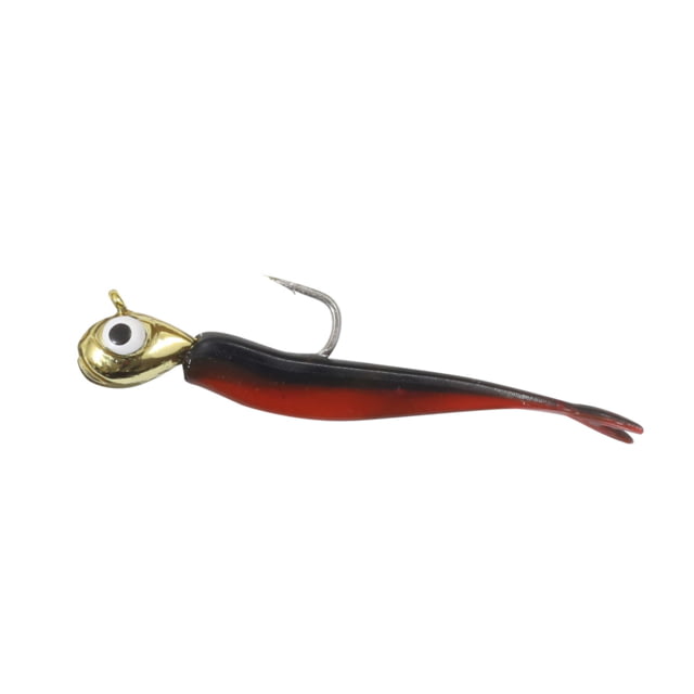 Northland Fishing Tackle Rigged Tungsten Mini Smelt Jig Gold 1/28 oz