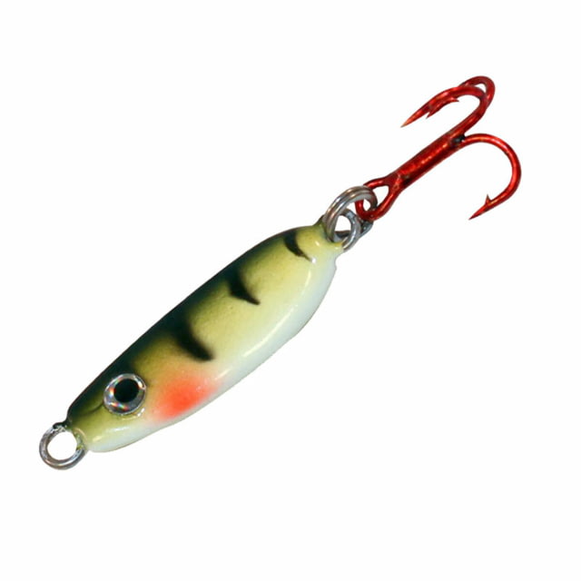 Northland Fishing Tackle UV Forage Minnow Spoon Green Perch 1/8 oz