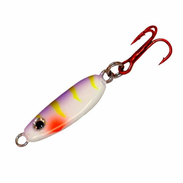 Northland Fishing Tackle UV Forage Minnow Spoon Purple Tiger 1/8 oz