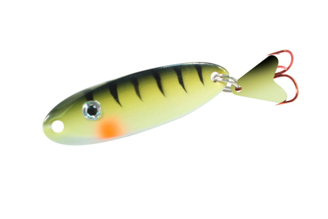 Northland Fishing Tackle UV Macho Minnow Spoon UV Green Perch 1/12 oz