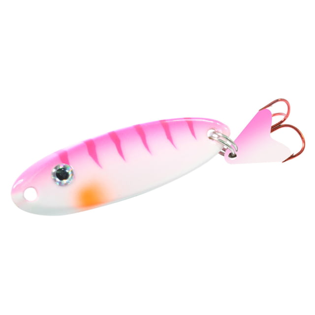 Northland Fishing Tackle Northland Fishing Tackle UV Macho Minnow Spoon UV Pink Tiger 1/12 oz