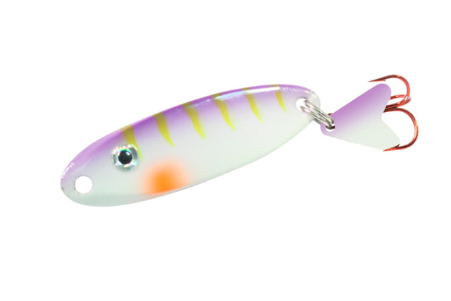 Northland Fishing Tackle Northland Fishing Tackle UV Macho Minnow Spoon UV Purple Tiger 1/4 oz