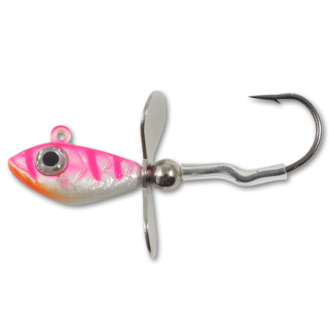 Northland Fishing Tackle UV Whistler Jig UV Pink Tiger 1/8oz