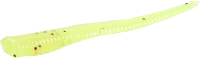 Northland Impulse JigN Tail Bloodworm Worm 8 1.5in Glo Chartreuse