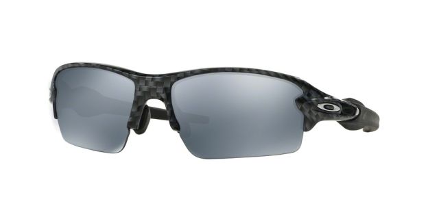 Oakley OO9271 Flak 2.0 A Sunglasses - Men's Carbon Fiber Frame Slate Iridium Lenses 927106-61