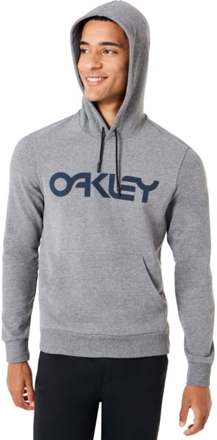 Oakley B1B PO Hoodie Men's Athletic Heather Grey Extra Large