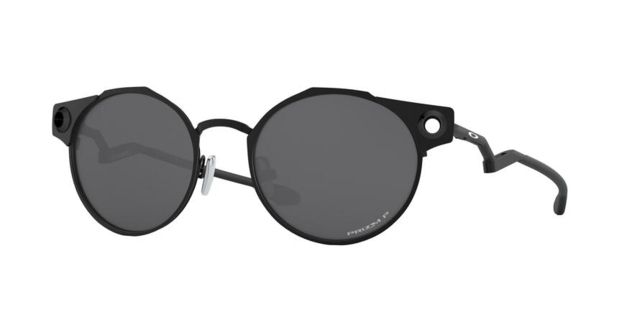 Oakley DEADBOLT OO6046 Sunglasses 604603-50 - Prizm Black Polarized Lenses