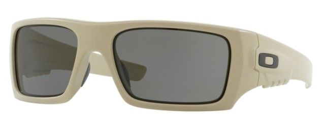 Oakley SI OO9253 Det Cord Ballistic Sunglasses - Men's Desert Tan Frame Grey Lenses