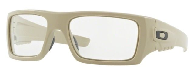Oakley SI OO9253 Det Cord Ballistic Sunglasses - Men's Desert Tan Frame Clear Lenses