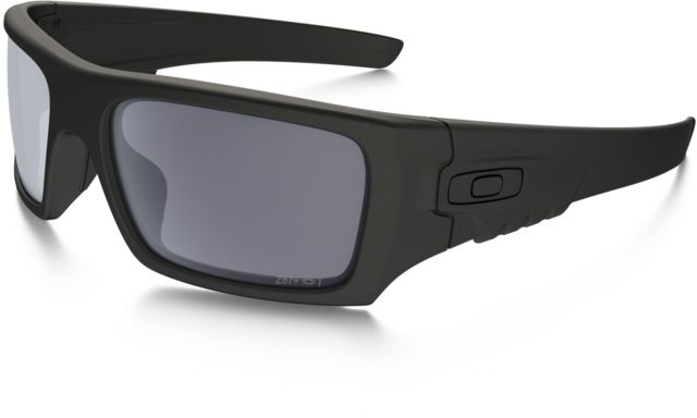 Oakley SI OO9253 Det Cord Ballistic Sunglasses - Men's Matte Black Frame Grey Lenses 925306-61