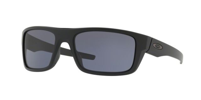 Oakley DROP POINT OO9367 Sunglasses 936701-60 - Matte Black Frame Grey Lenses