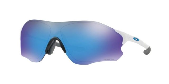 Oakley OO9313 EVZero Path A Sunglasses - Men's Polished White Frame Prizm Sapphire Lenses: 931315-38
