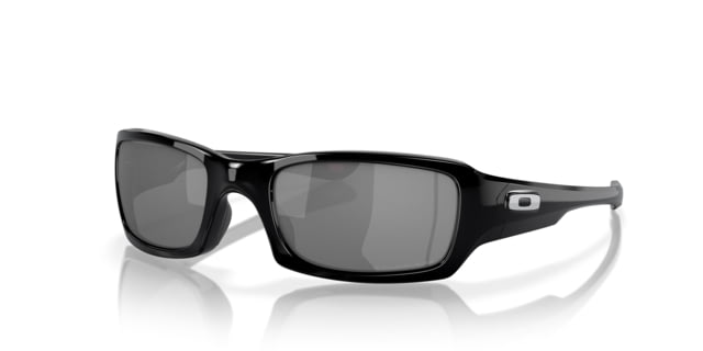 Oakley Oakley Fives Squared Mens Sunglasses Polished Black Frame Black Iridium Polarized Lens