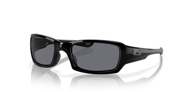 Oakley Oakley Fives Squared Mens Sunglasses Polished Black Frame Grey Lens