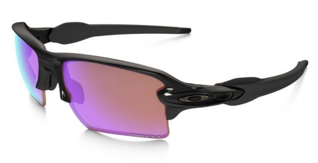 Oakley  Flak 2.0 XL Sunglasses - Men's Polished Black Frame Prizm Golf Lens