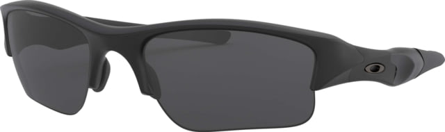 Oakley Flak Jacket XLJ Sunglasses w/ Interchangeable Lenses 11-004-63 - Matte Black Frame Grey Lenses