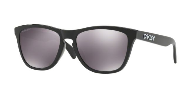 Oakley OO9245 Frogskins A Sunglasses - Men's Polished Black Frame Prizm Black Lenses 924562-54