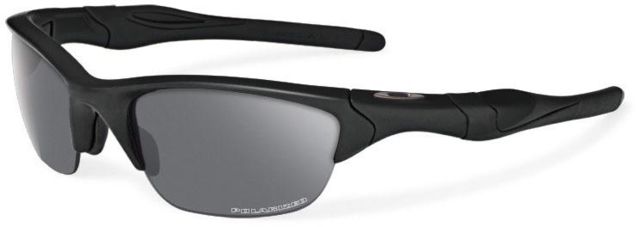 Oakley SI Half Jacket 2.0 Sunglasses Matte Black Frame Polarized Grey Lens