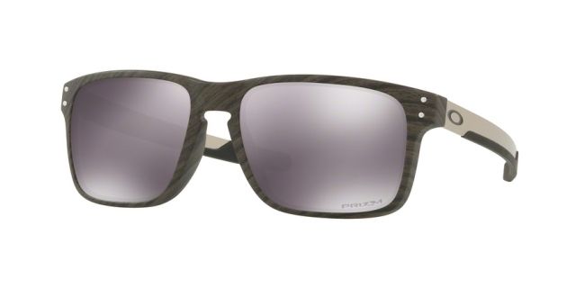 Oakley HOLBROOK MIX OO9384 Sunglasses 938404-57 - Woodgrain Frame Prizm Black Lenses