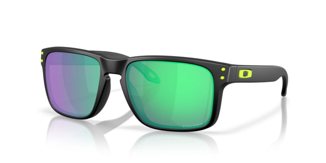 Oakley Holbrook Sunglasses Matte Black PRIZM Road Jade