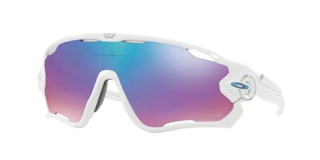 Oakley Jawbreaker OO9290 Sunglasses 929021-31 - Polished White Frame Prizm Snow Lenses