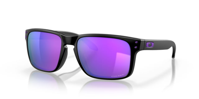 Oakley Oakley  Holbrook Sunglasses Matte Black Frame Prizm Violet Lenses