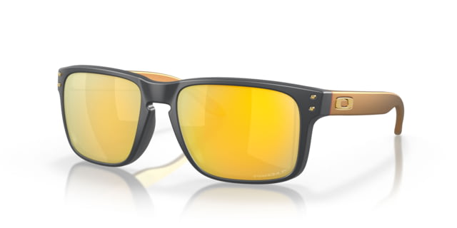 Oakley Oakley  Holbrook Sunglasses Matte Carbon Frame Prizm 24K Polarized Lens 55