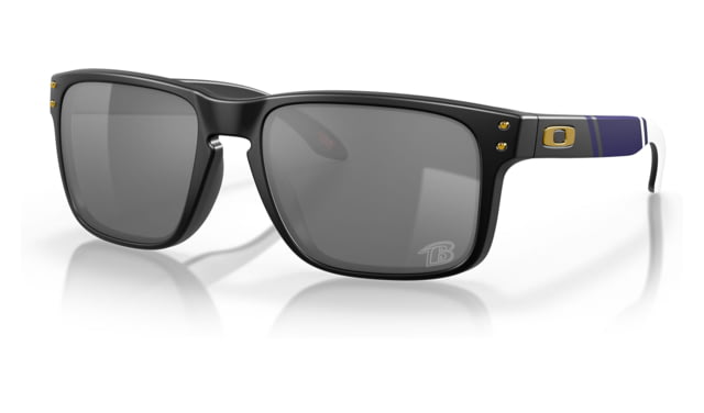 Oakley OO9102 Holbrook Sunglasses - Men's BAL Matte Black Frame Prizm Black Lens 55