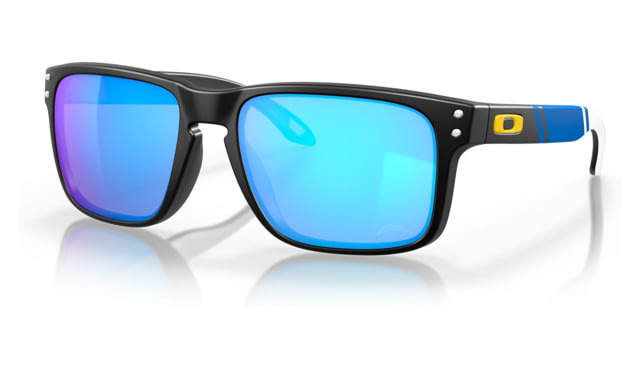 Oakley OO9102 Holbrook Sunglasses - Men's LAC Matte Black Frame Prizm Sapphire Lens 55