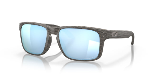 Oakley Oakley  Holbrook Sunglasses Wood Grain Frame Prizm Deep H2o Polarized Lenses 102J9-55