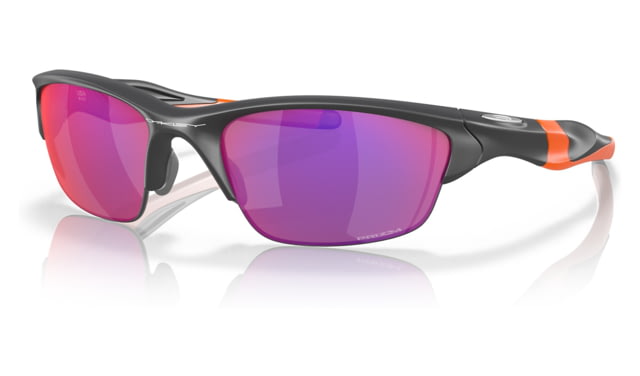 Oakley OO9153 Half Jacket 2.0 A Sunglasses - Men's Matte Dark Grey Frame Prizm Road Lens Asian Fit 62