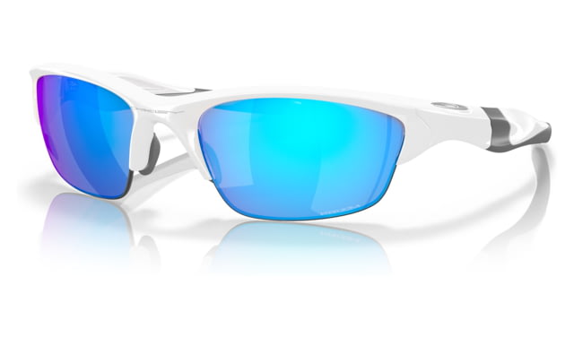 Oakley OO9153 Half Jacket 2.0 A Sunglasses - Men's White Frame Prizm Sapphire Lens Asian Fit 62